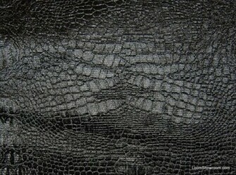 Snake Skin Wallpaper Black Alligator Heavy