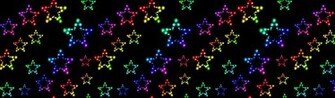Awesome Colorful Stars Background Header