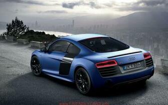 Cool Audi R8 Black And Blue Car Image HD Wallpaper