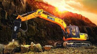 Jcb Tracked Excavators Image Excavator Wallpaper