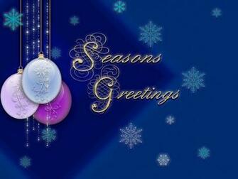 Seasons Greetings Wallpaper