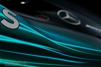 Mercedes W08 Teaser Photo F1 Fanatic