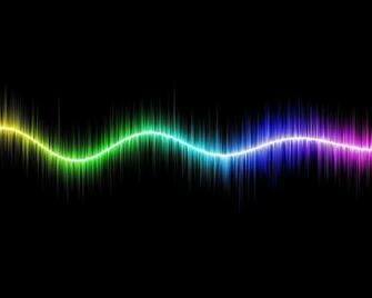 Wallpaper Sound Waves By