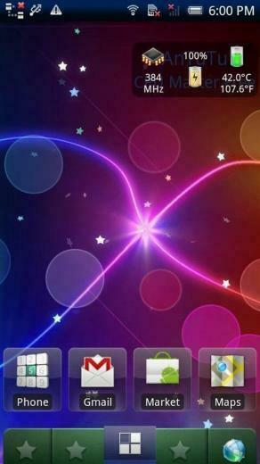 Sfondo Animato Live Wallpaper Smartphone Android Sparkle Paper