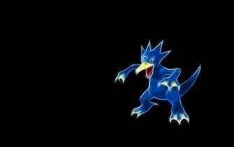 Golduck Minimalism Black Background Wallpaper Anime