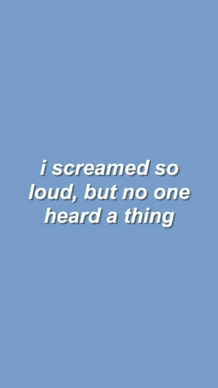 Taylor Swift Blue Aesthetic Quote iPhone Wallpaper