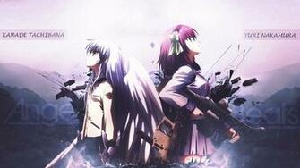 Wallpaper Yuri And Kanade By Attats