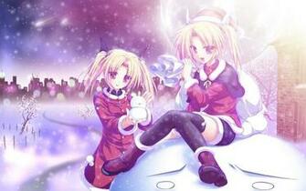 Winter Anime Widescreen Wallpaper