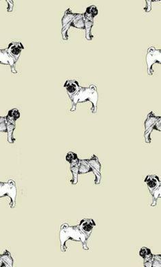 Image About Pugs Pug Cartoon