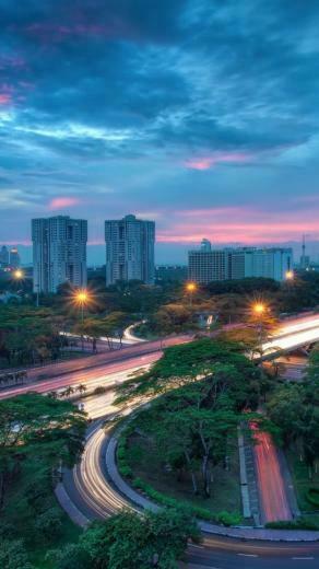 Jakarta Indonesia iPhone 5s Wallpaper In