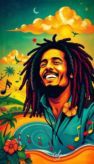 Bob Marley Phone Wallpaper