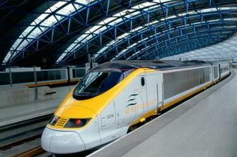 Trains Modern Wallpaper Eurostar Bullet Train