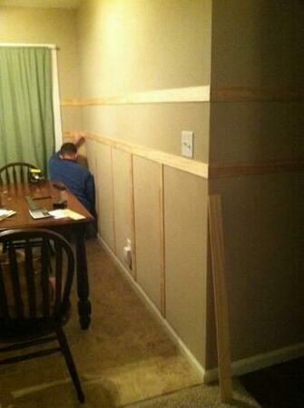 Faux Wainscoting Mi Casa