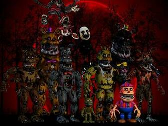 All Fnaf Animaltronics Wallpaper By Destroychaos