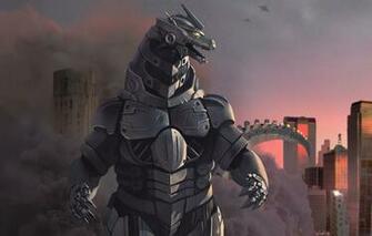 Wallpaper Figure Monster Background Godzilla Art
