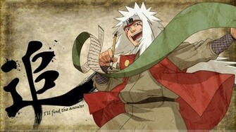 Scroll Jiraiya Sensei Naruto Wallpaper Full HD