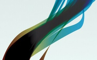Translucent Curves Wallpaper Abstract