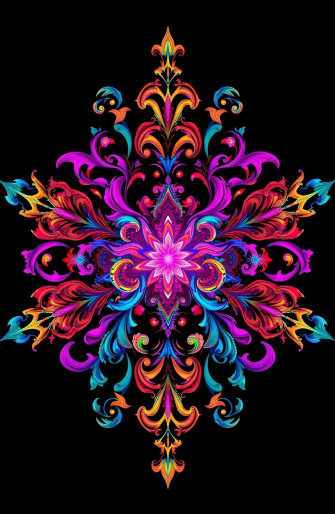 Beautiful Black Background Wallpaper