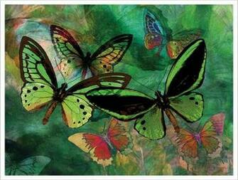 Butterfly Garden Wallpaper