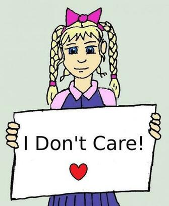 Melian I Don T Care Sign By Melianmarionette