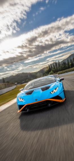 Lamborghini Hurac N Sto Phone Wallpaper