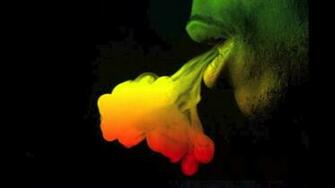 Trippy Rasta Wallpaper