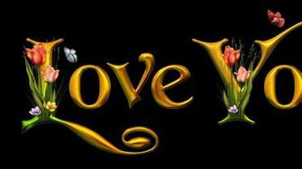 Love You Wallpaper HD Desktopinhq Net