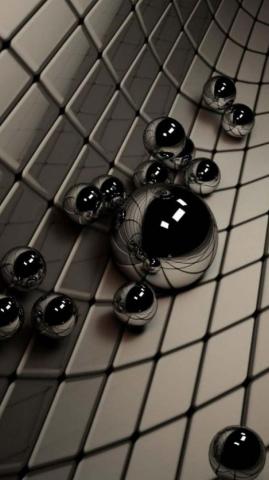 Marble Balls iPhone Wallpaper On