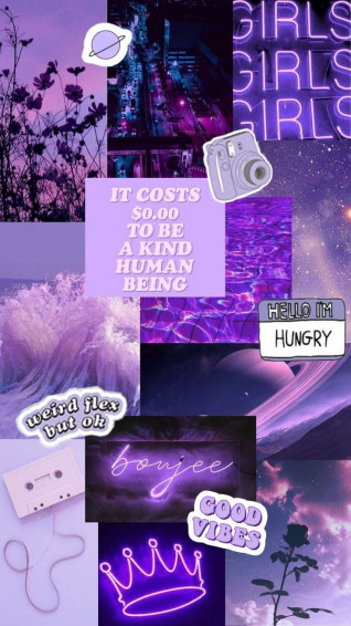 Light Purple Aesthetic Wallpaper