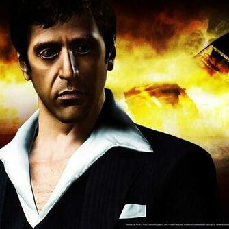 Pictures Scarface Tony Montana Cocaine iPhone Mobile Wallpaper