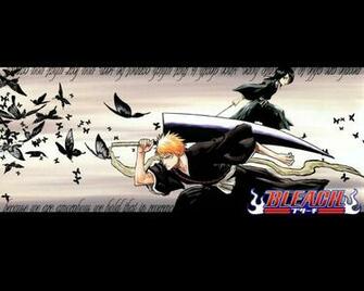 Bleach Kuchiki Rukia Kurosaki Ichigo Wallpaper Hq