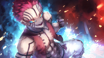 Akaza Demon Slayer Kimetsu No Yaibademon Wallpaper