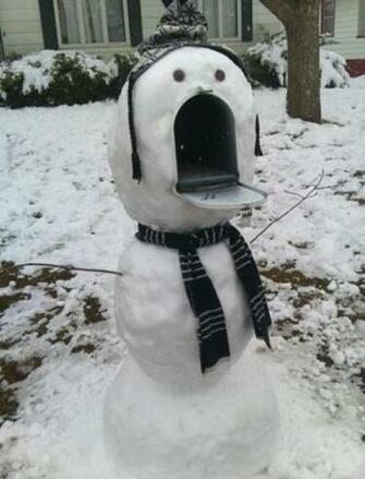 Creative Funny Snowman Pictures For Winter Fun Snappy Pixels