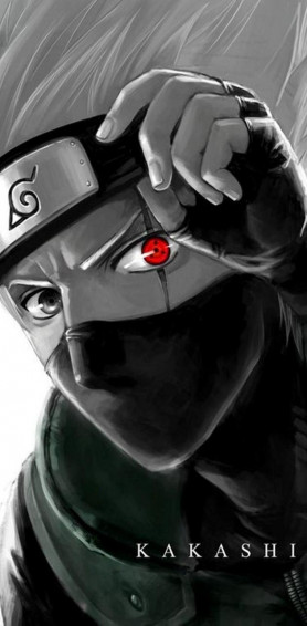 Kakashi Hatake Red Eye Wallpaper Mobcup