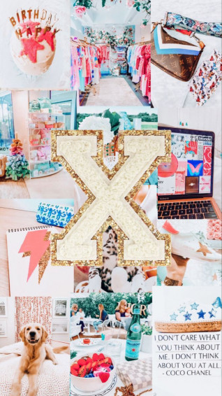 Personalized Preppy Wallpaper Made By Me