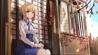 Artoria Pendragon Fate Stay Saber HD Wallpaper Background