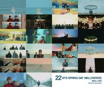 Bts Spring Day Desktop Wallpaper By Mfrostf