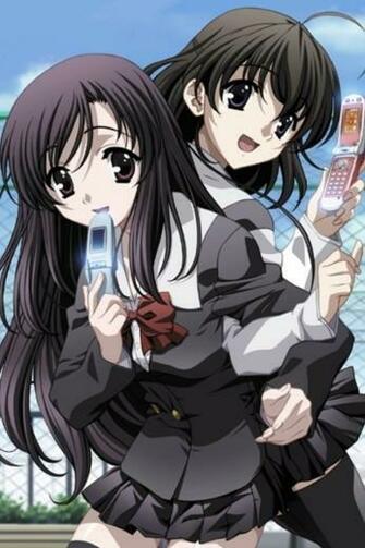 School Days Kotonoha Katsura Ipod Wallpaper Sekai Saionji