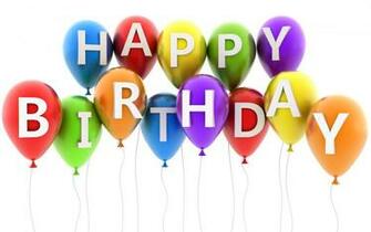 Happy BirtHDay Balloons Wallpaper