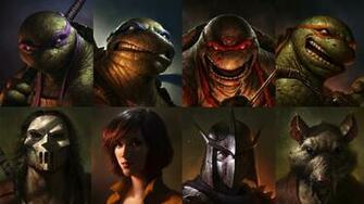 Teenage Mutant Ninja Turtles Scary HD Desktop Wallpaper