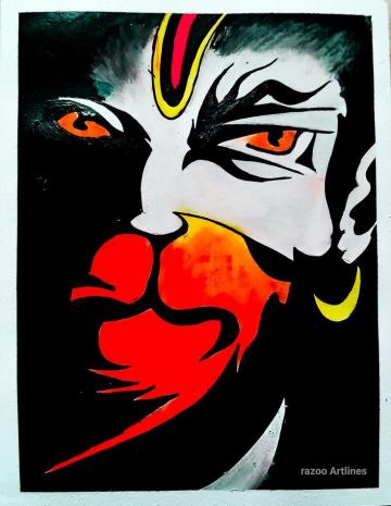 Jai Hanuman Drawing Ji Wallpaper Pics