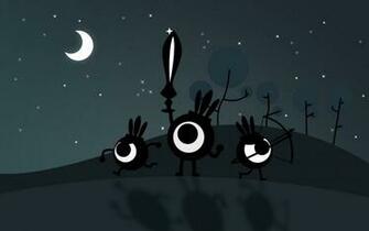 Patapon Moon Sky Stars Stock Photos Image HD Wallpaper
