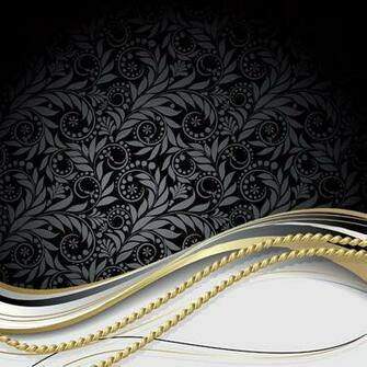 Luxury Background Set Name Vector