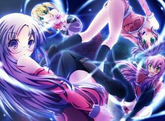 Pink Anime Wallpaper