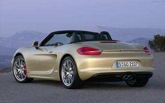 Porsche Boxster Desktop Wallpaper