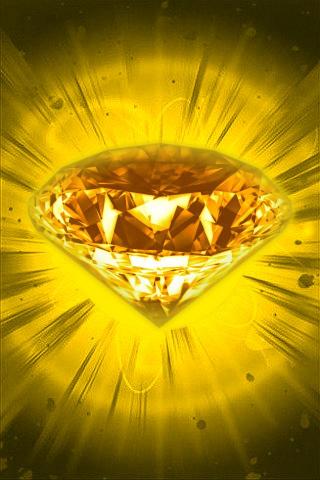 Gold Kryptonite Background By Kalel7