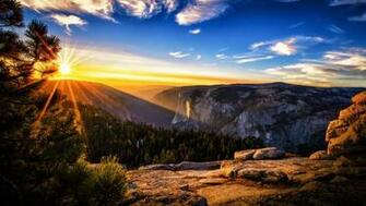Scenic Mountain Sunset 3d Wallpaper Uk Background For All