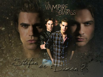 Stefan Or Damon Salvatore Wallpaper