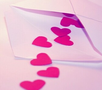 Pink Hearts Wallpaper HD
