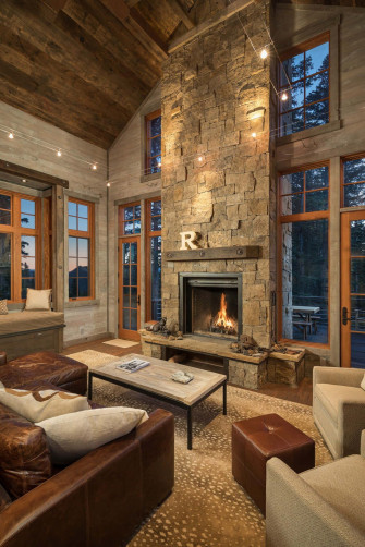 Wood House Picture Wallpaper
